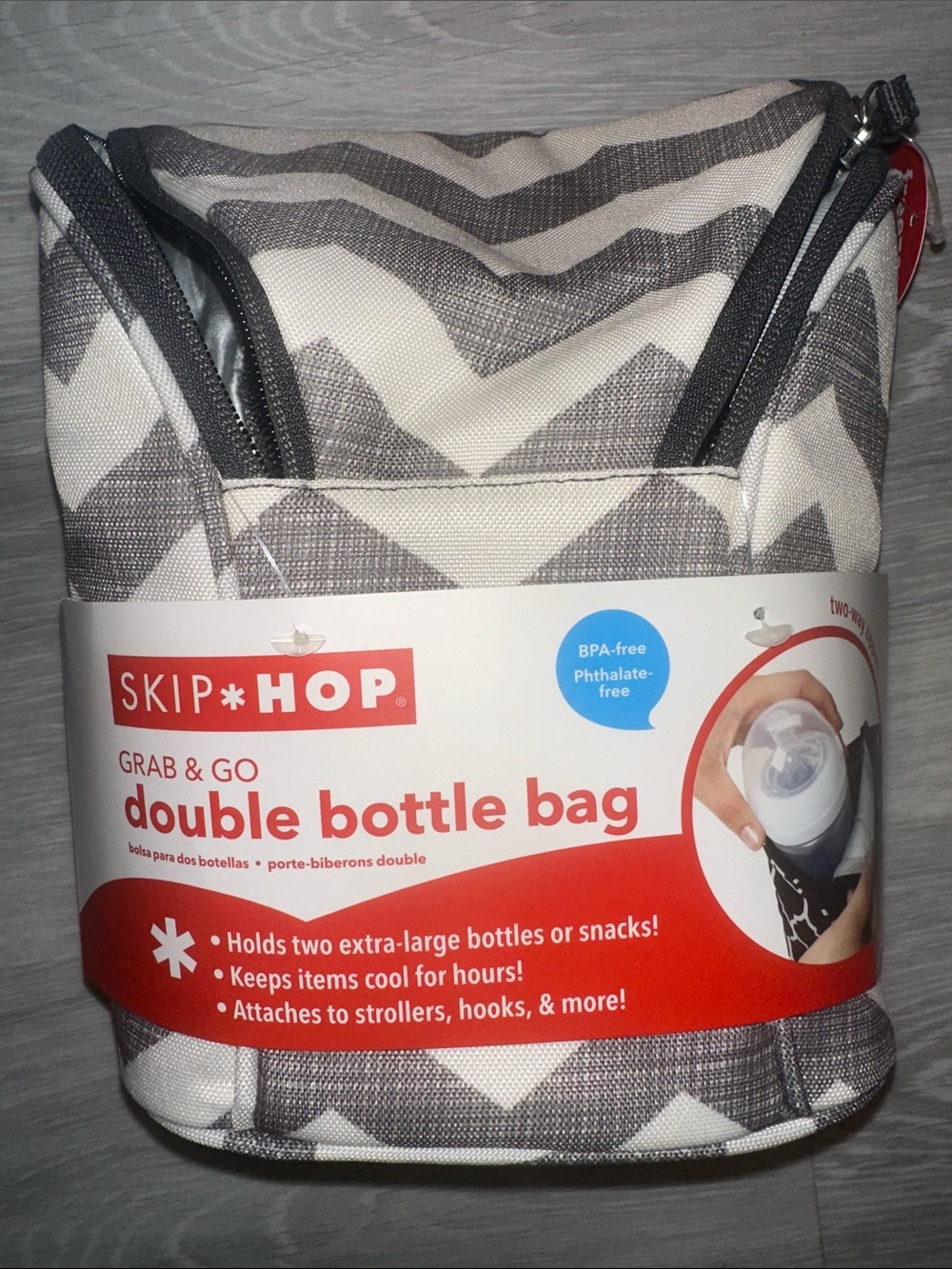 BRAND NEW Skip Hop double Bottle Bag